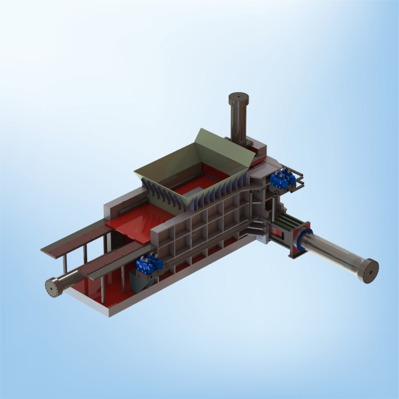 Hydraulic Bale Press Machine